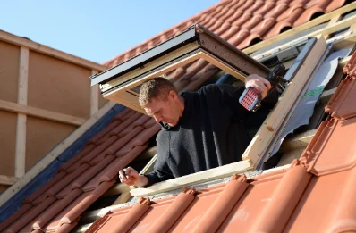 Pose de fenêtres de toit Velux à Sponville
